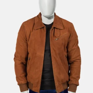 Tomchi Tan Suede Leather Jackets